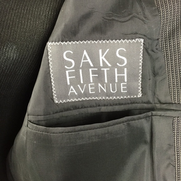 Armani Collezioni Grey Suit Coat - Picture 4 of 6